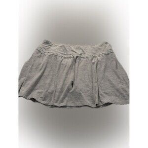 Kyodan Gray Athletic Skort Skirt Shorts Stretch Activewear Large